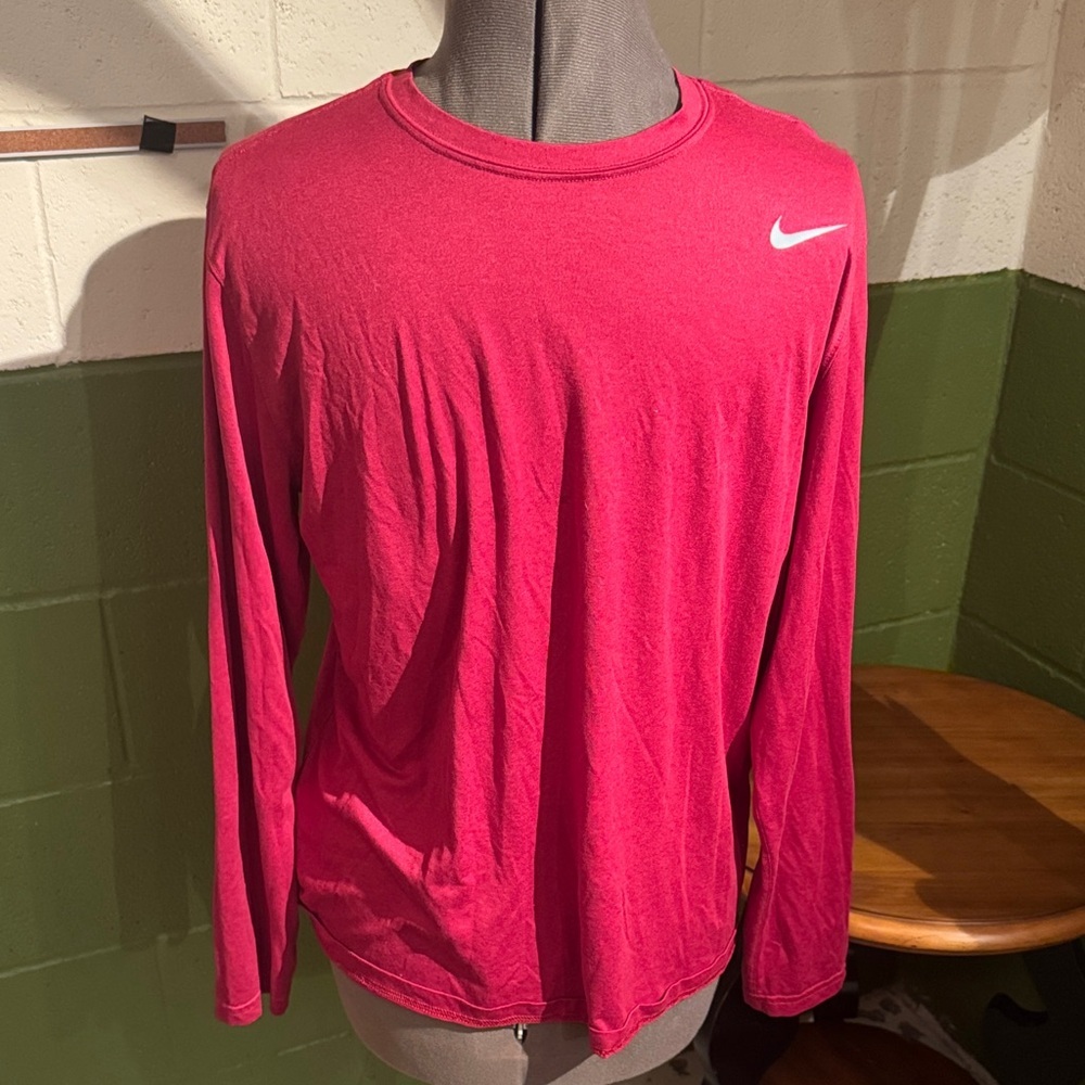 Nike Men's Cardinal Long Sleeve Tee -USC Football XL